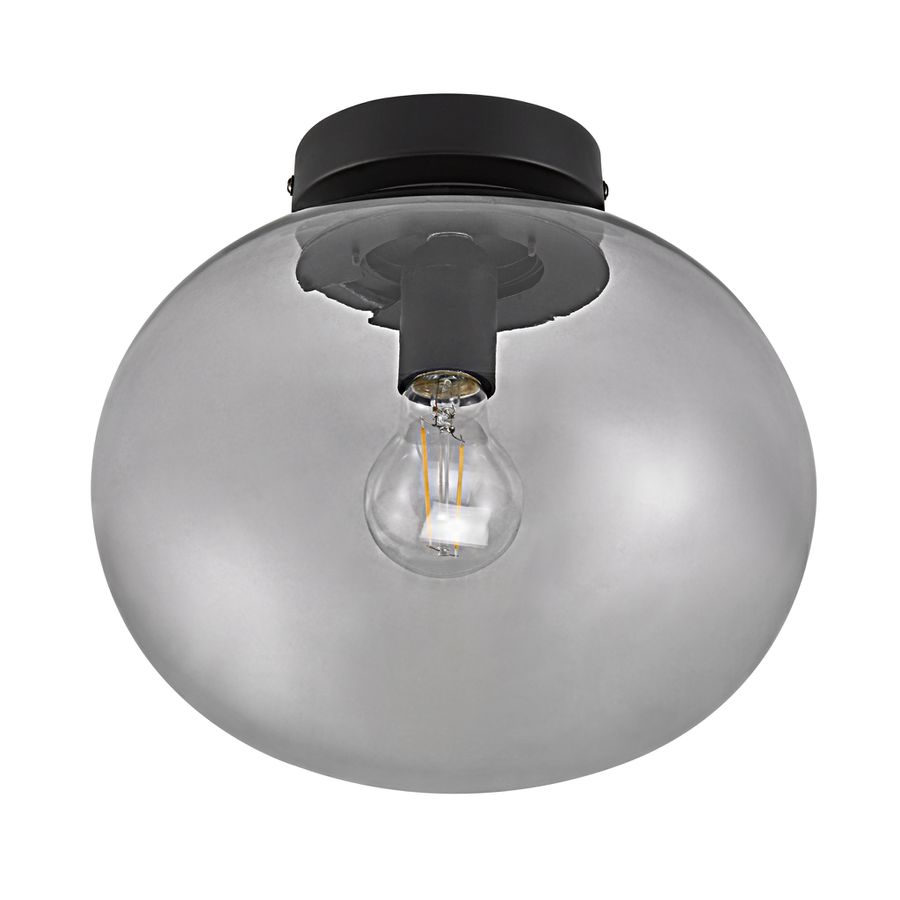 Alton, Deckenleuchte, Smoke - E27, max. 2x 5W, IP20