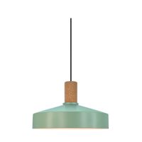 Pendelleuchte Elvas cork Dusty Grün - 60W, E27, IP20