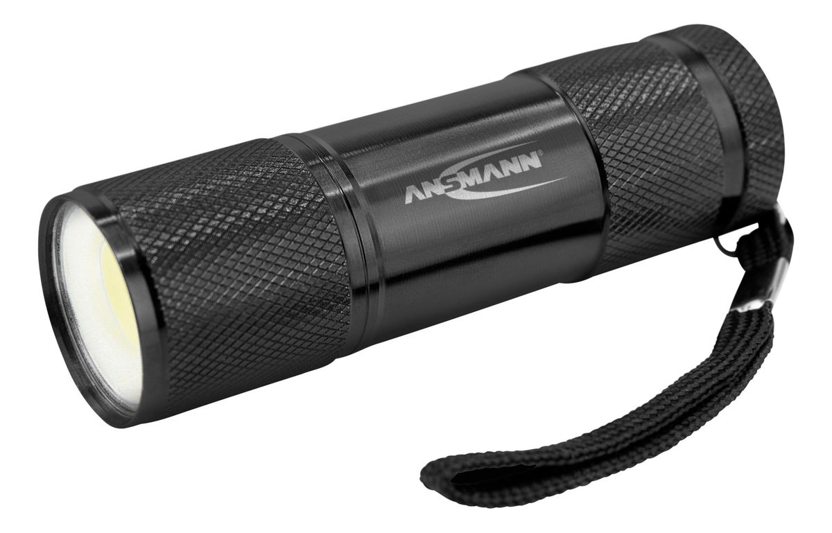 Lampe de poche Action 9, noire - 175Lm, 6 h
