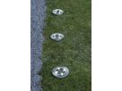 Solar 3-p Lawnlight - Silber, Lichtfarbe Warmweiss