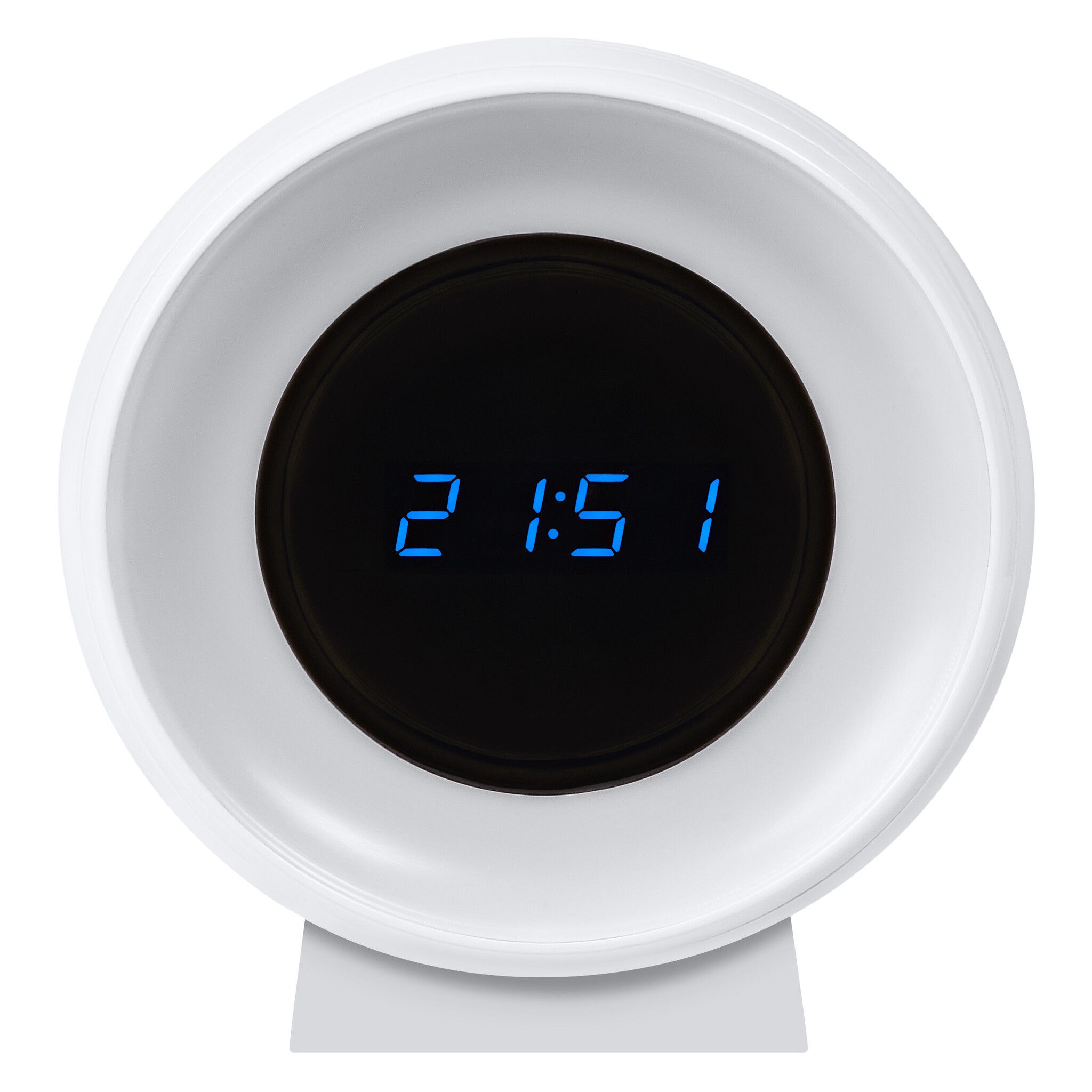 NIGHTLUX CLOCK WHITE - 5lm, 3000-6500K, 0.3W, 5V