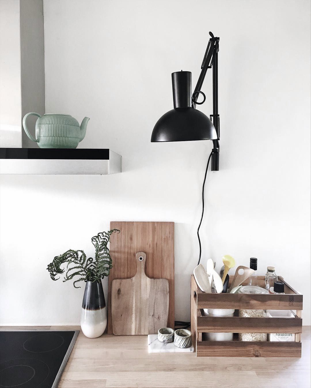 Arki, Tischleuchte/Klemmleuchte/Wandleuchte, Schwarz - exkl. E27 Leuchtmittel, max. 60W, IP20