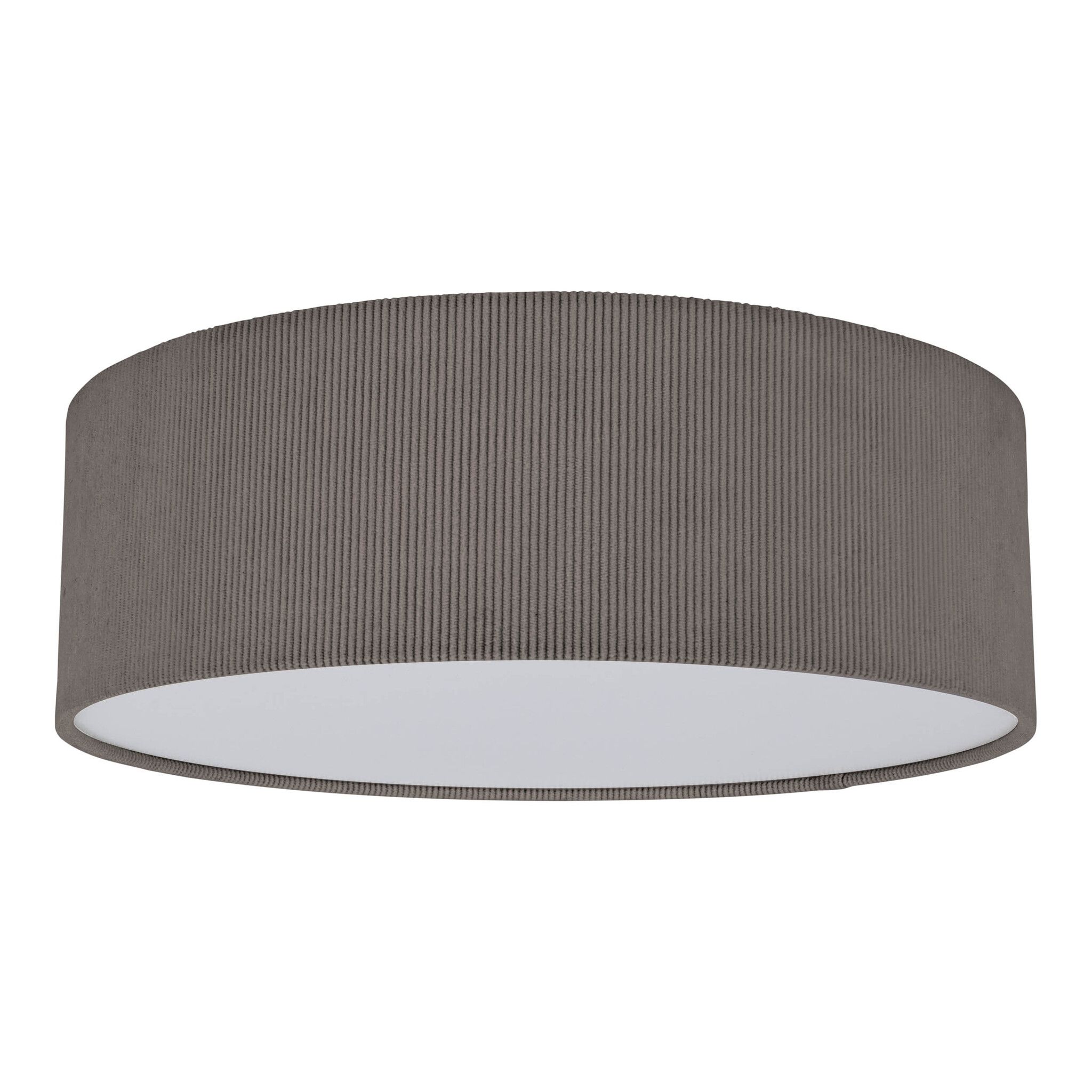 Deckenleuchte  ARDITA  : 40cm grau - IP20, E27, Grau