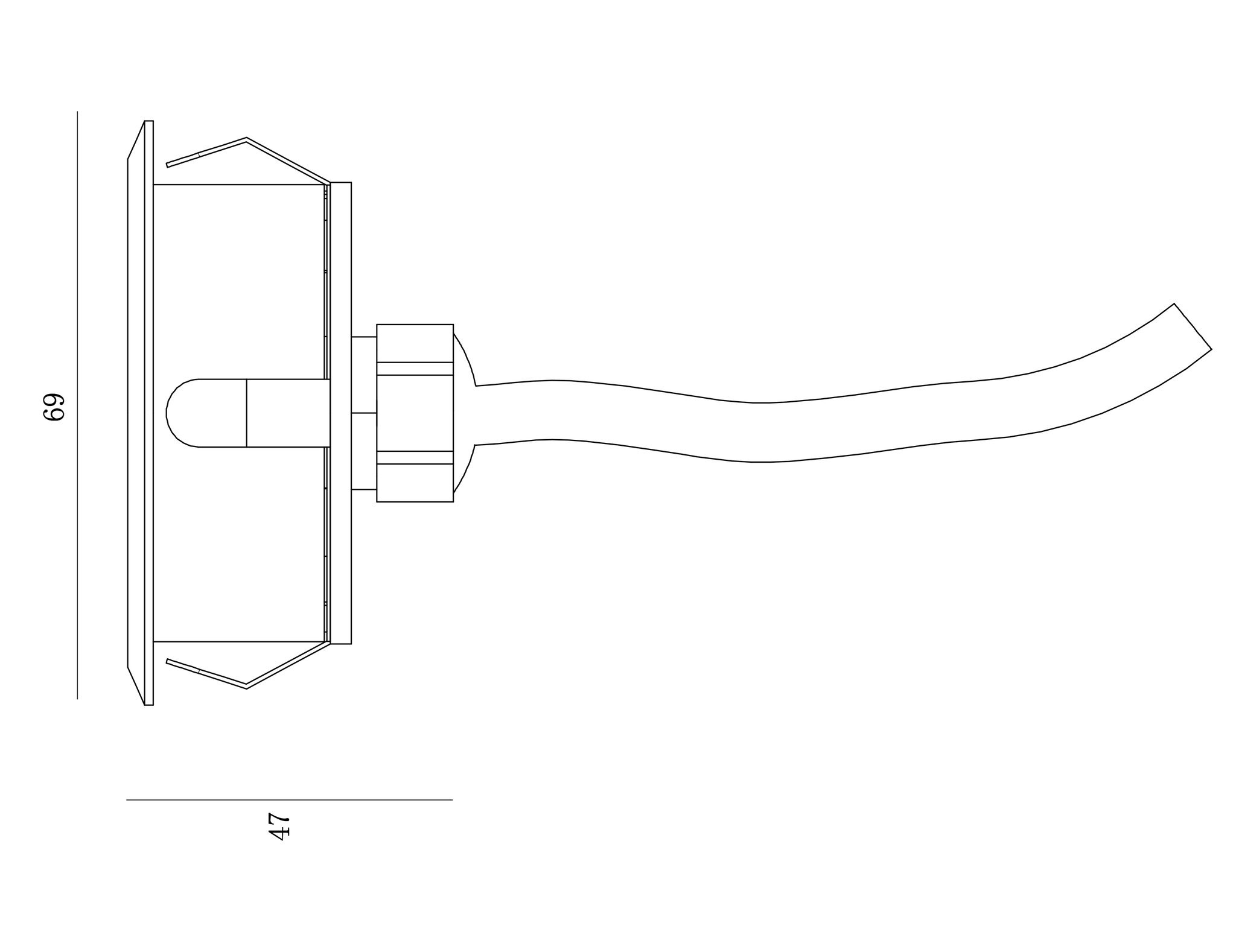 Playlight 24V Bodeneinbauspot 69mm - 24V DC, 1.2W, 70lm, 3000K, IP67, edelstahl