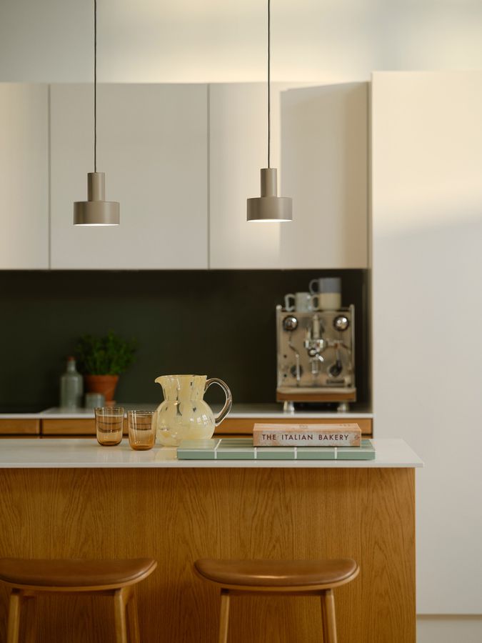 Pendelleuchte Matis Light brown - 40W, E27, IP20