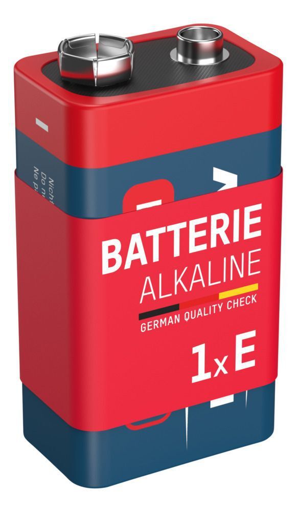 Alkaline Batterie Block E / 6LR61 - 9 V Blister