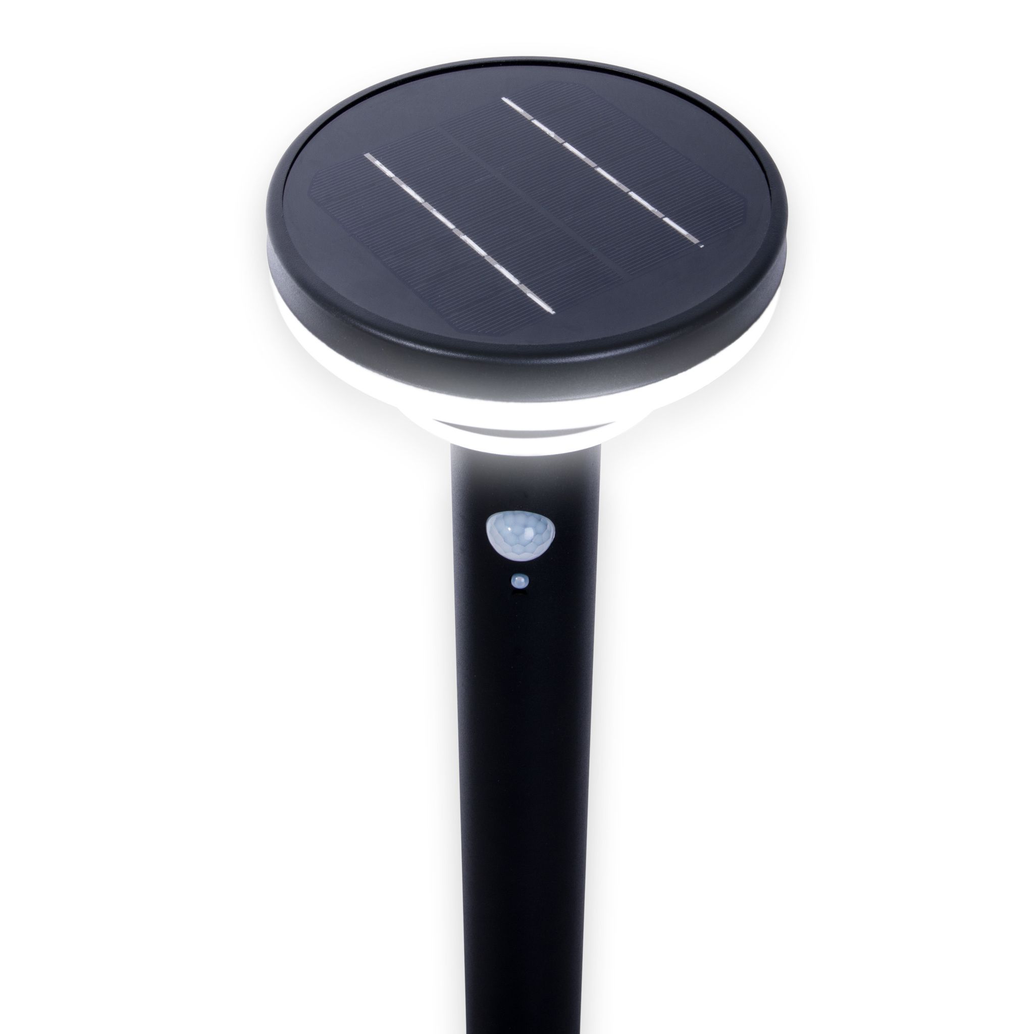LED Solarleuchte NORA H: 86 cm mit Erdspieß - IP44, 3W, Warmweiss