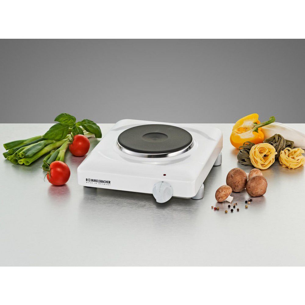 1 Piastra-Rechaud THS 1090 - 1-Platten-Rechaud , Weiss, 1000W