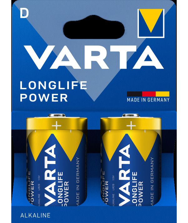 High Energy Batterie D / LR20 - 2er Blister