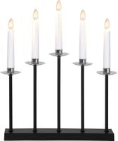 Kerzenleuchter Greta - IP20, Chrom, Warmweiss
