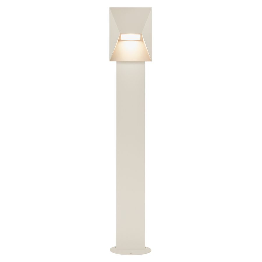 Wegleuchte PONTIO 15 - 1xGU10 (exkl.), max.25W, IP54, sand, dimmbar (optional Leuchtmittel), L=150mm,B=150mm, H=850mm