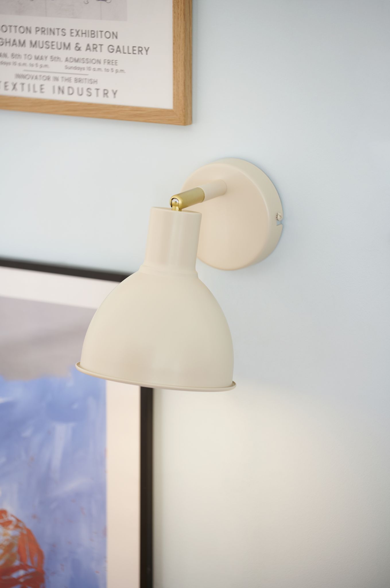 Pop , Wandleuchte, Beige - E27, IP20, max.18W