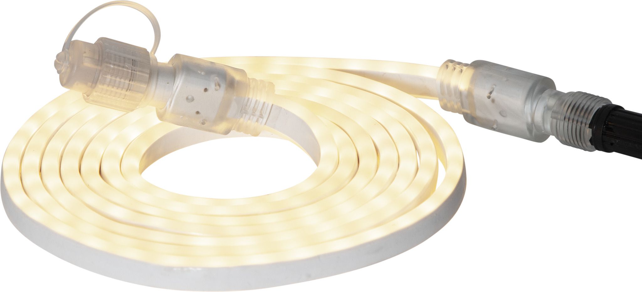 System 24 Extra, Lichtschlauch, 300x1cm - Transparent, Warmweiss