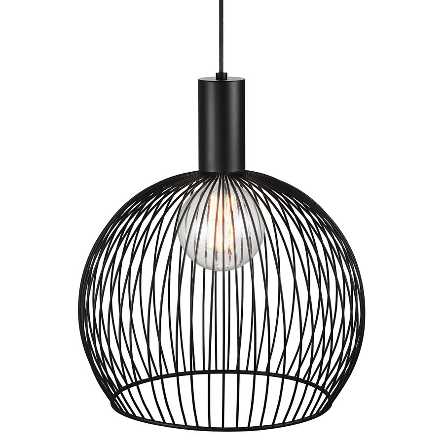 Aver 40, Pendelleuchte, Schwarz - E27, max. 60W, IP20