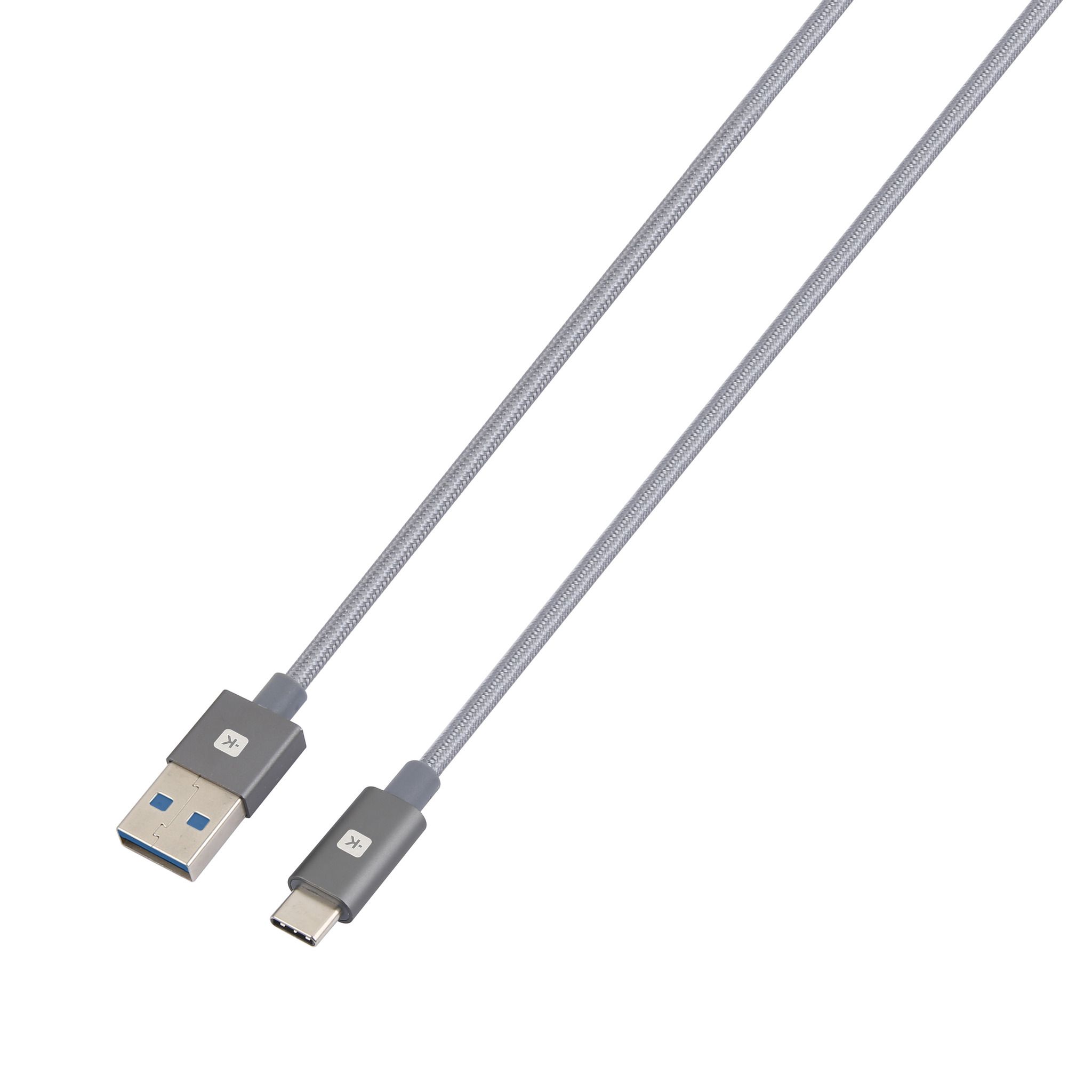 USB-A to USB-C 3.0 Cable - 1.2m - USB-A to USB-C 3.0 Cable, 1.2m, grau