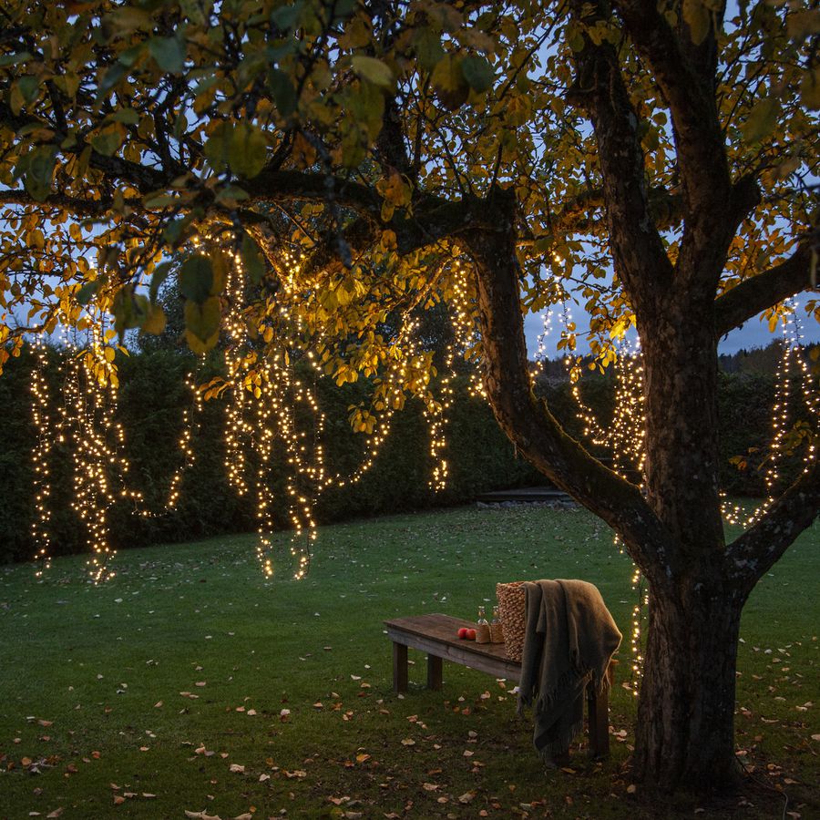 Lichterkette Shiny - IP44, Warmweiss, 540 LED's, 1080.00 cm