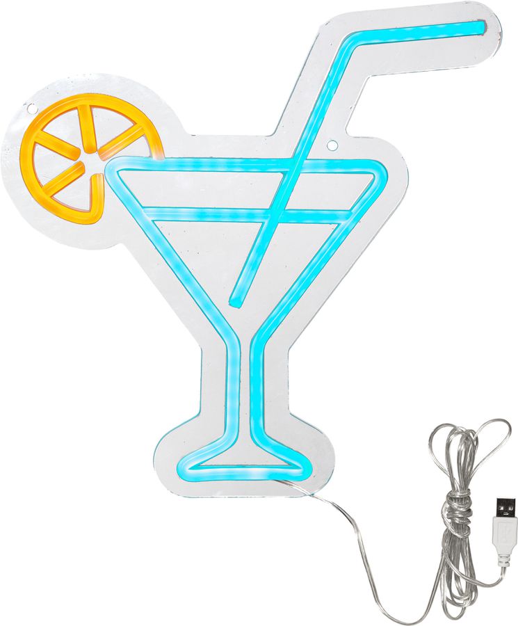 Indoor Dekoration Plexy Cocktail - Indoor, Multicolor, 30.00cm Höhe