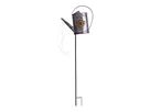 LED-Solar Erdspieß Gießkanne h: 110cm verzinkt - LED-Solar Erdspieß Gießkanne h: 110cm verzinkt