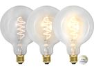 LED Leuchtmittel E27 G125 Decoled Spiral Clear 3-step - E27, 270Lm, 2100K, 4W, 220-240V AC