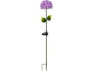 Solar Gartenstock Hortensia - Pink, Lichtfarbe Kaltweiss