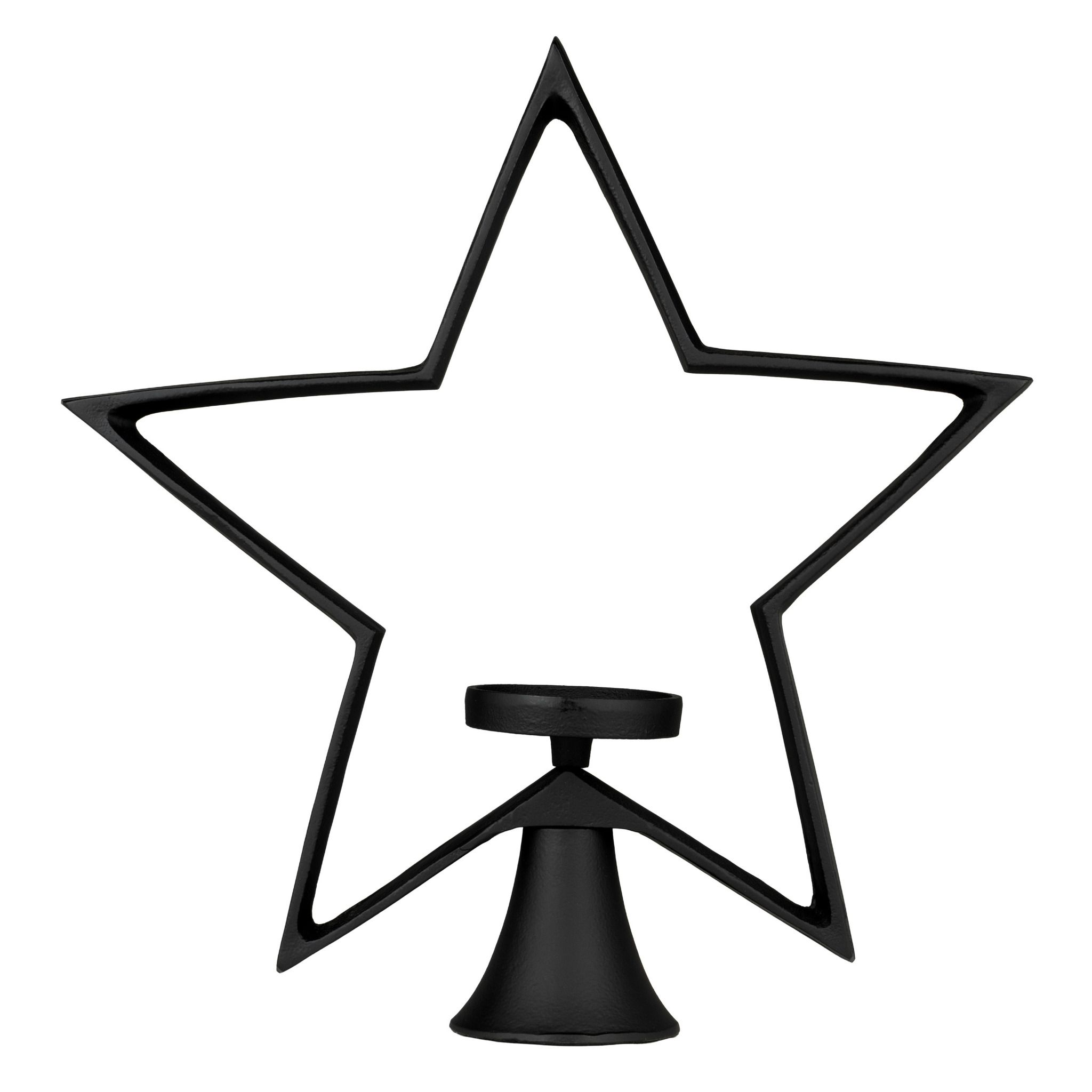 KERZENHALTER STERN H-340 SW MUKAYLE - KERZENHALTER STERN H-340 SW MUKAYLE