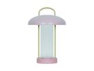 Akku Tischleuchte Mirano Dusty Rose - LED-Modul, 3000K, 150Lm, IP20