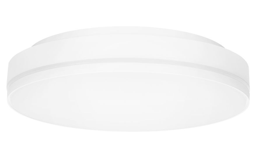 LED Anbauleuchte STRIPE 270 Switch - 18/24W, 1800/2400lm, 3000/4000K, IP54, CRI >80, 110°, weiss, dimmbar, D=270mm, H=67mm