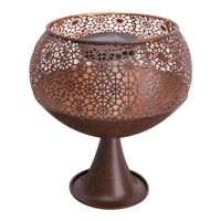 LED Deko-Solarleuchte mit Standfuß h: 25cm Flammeneffekt - LED Deko-Solarleuchte mit Standfuß h: 25cm Flammeneffekt