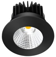 Set SKYJACK 68 Fix - 11W, 720lm, 2700K ,IP65, CRI90, UGR<24, Schwarz, PhasenDIM D=79mm, H=46mm