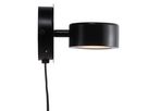 Clyde, Wandleuchte, Schwarz - LED Modul, 5,5W, IP20