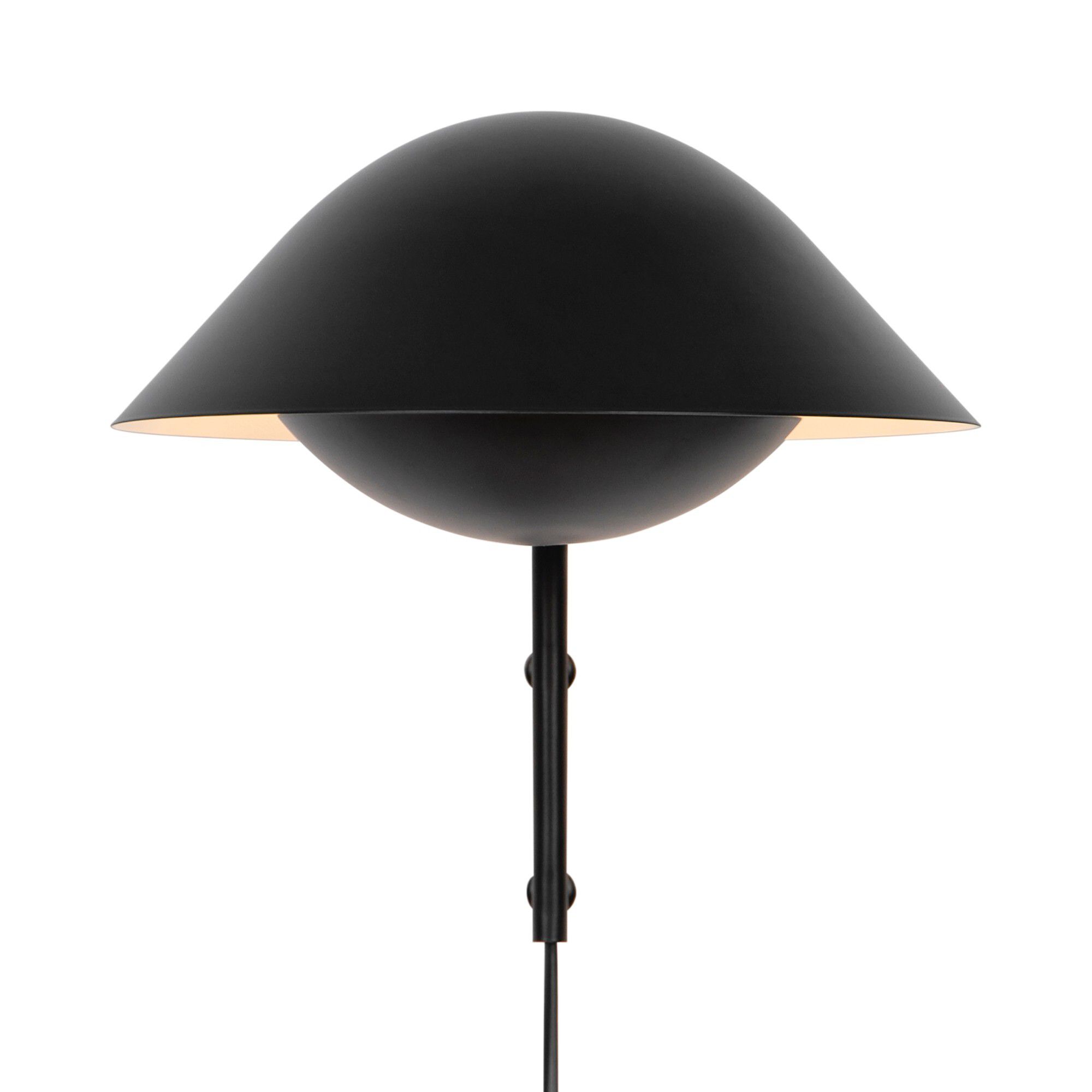 Freya , Wandleuchte, Schwarz - E14, IP20, max.40W