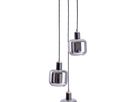Pendelleuchte FUMOSO - E14, max. 3x40W, IP20, schwarz + holz, nicht dimbar, exkl. Leuchtmittel, D=130mm, H=1230mm