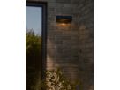 Wandleuchte Marcellio Solar  Schwarz - 5W, LED-Modul, IP54
