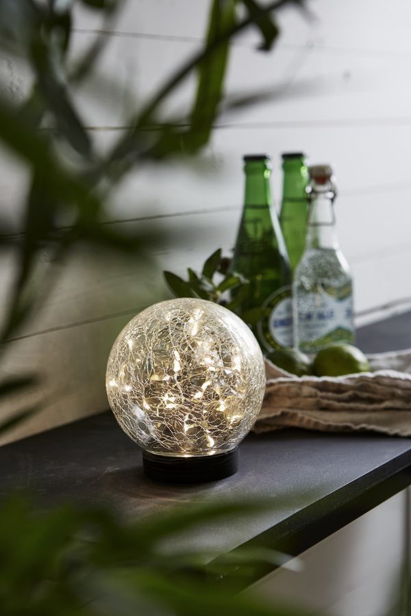 Lanterna Solare Gloria Lanterna - Transparent, Lichtfarbe Warmweiss