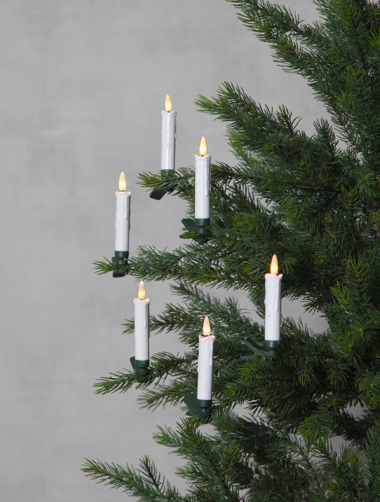 Kerzen Weihnachtsbeleuchtung Flamme - IP20, Warmweiss, 10 LED