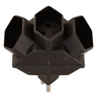 Presa multipla mobile 3xT.13 - 3xT13, Stecker T12, inkl. Kinderschutz