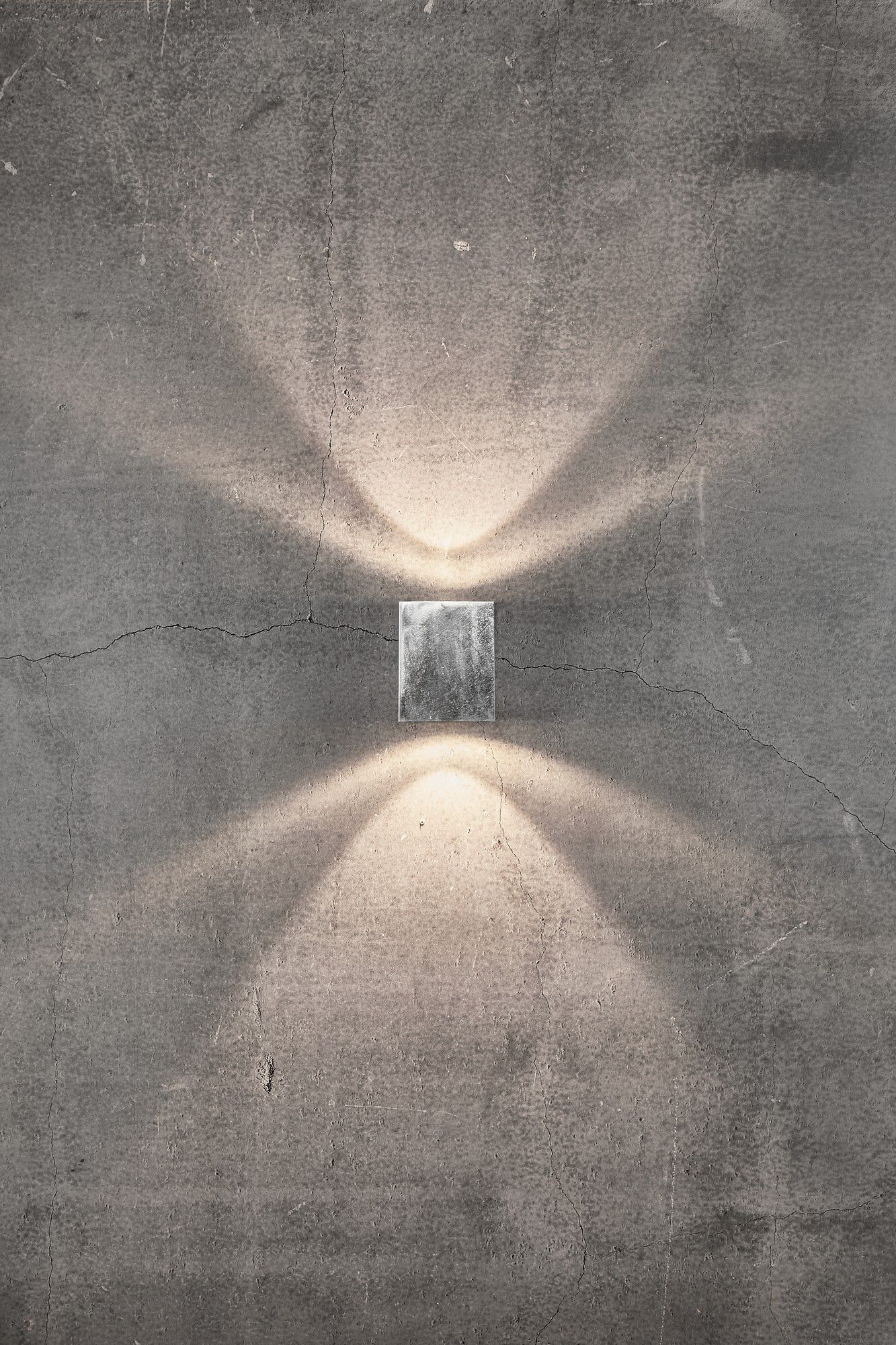 Canto kubi 2, Wandleuchte, Verzinkt - 2X5W LED, 2700K, IP44, 230V