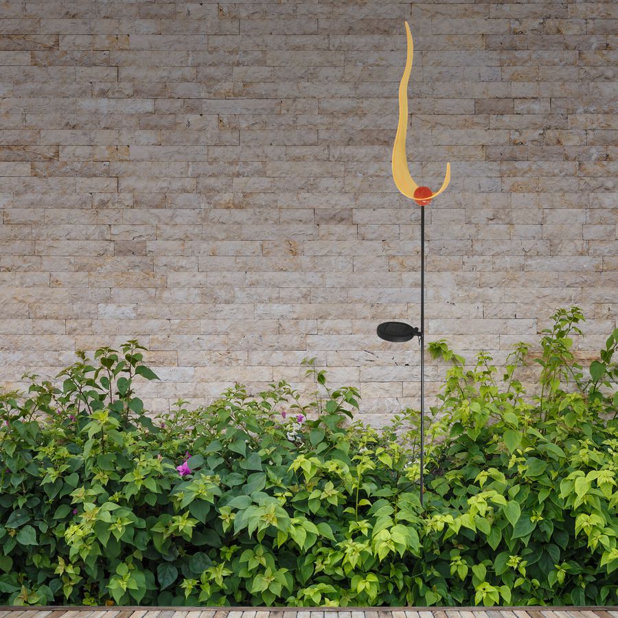 LED Solar Spieß Flamme - IP44
