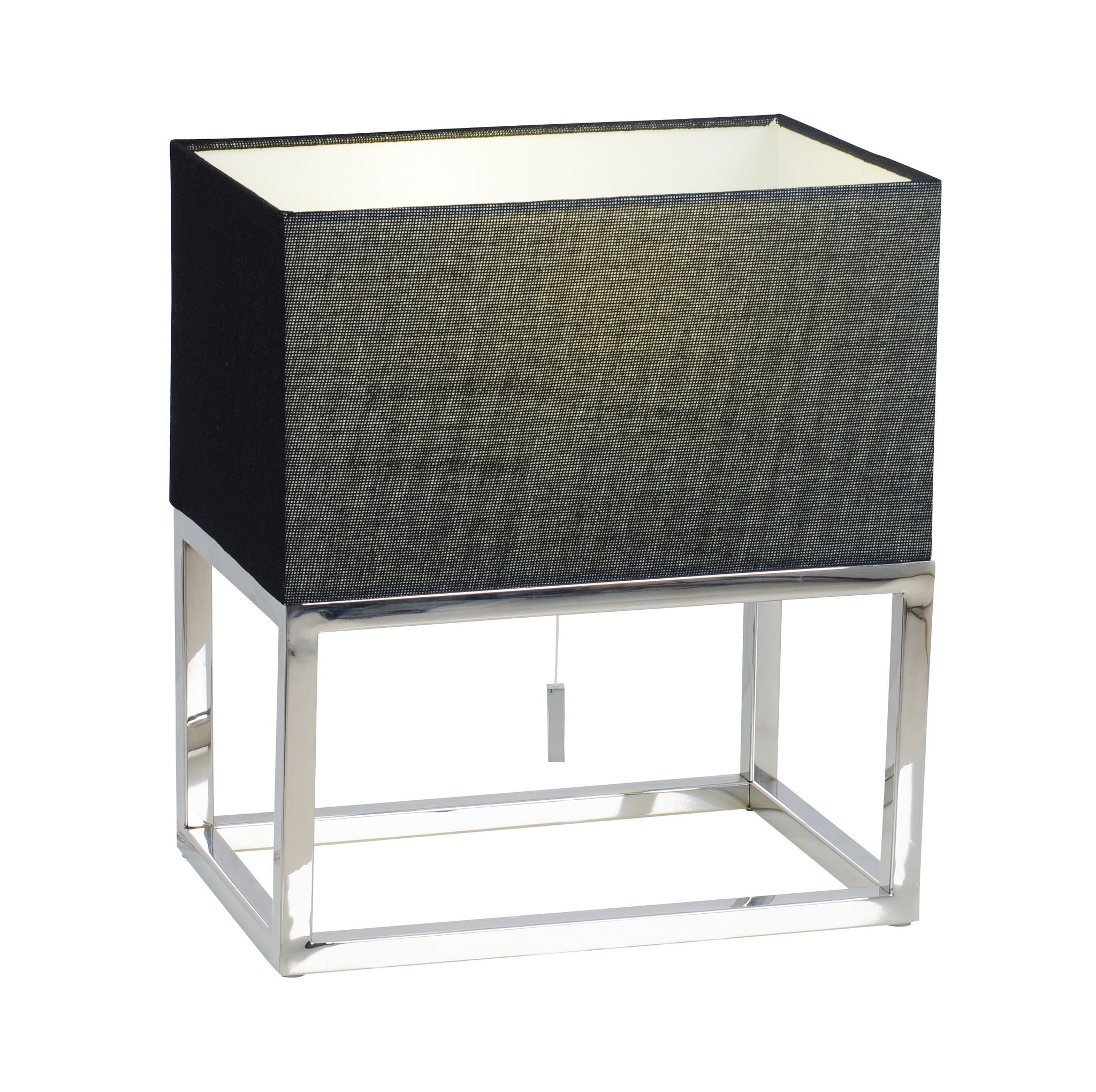 Tischleuchte mit Textilschirm Alfa - E27, 60W, IP20