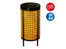 LED Solarleuchte PATTI H: 26 cm - IP44, 0.06W, Warmweiss