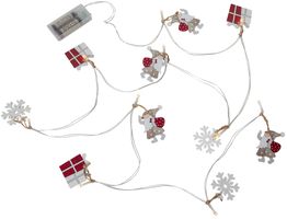 Lichterkette Reinbek - IP20,Transparent , Warmweiss