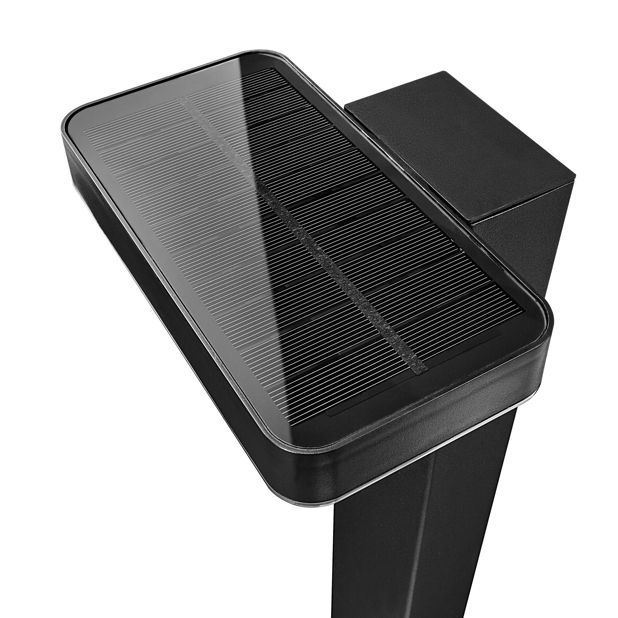 Rica Square, Pollerleuchte, Schwarz - LED Modul, 5W ,IP44