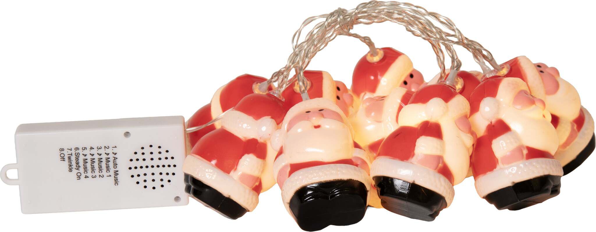 Lichterkette Music Santa - IP20, LED
