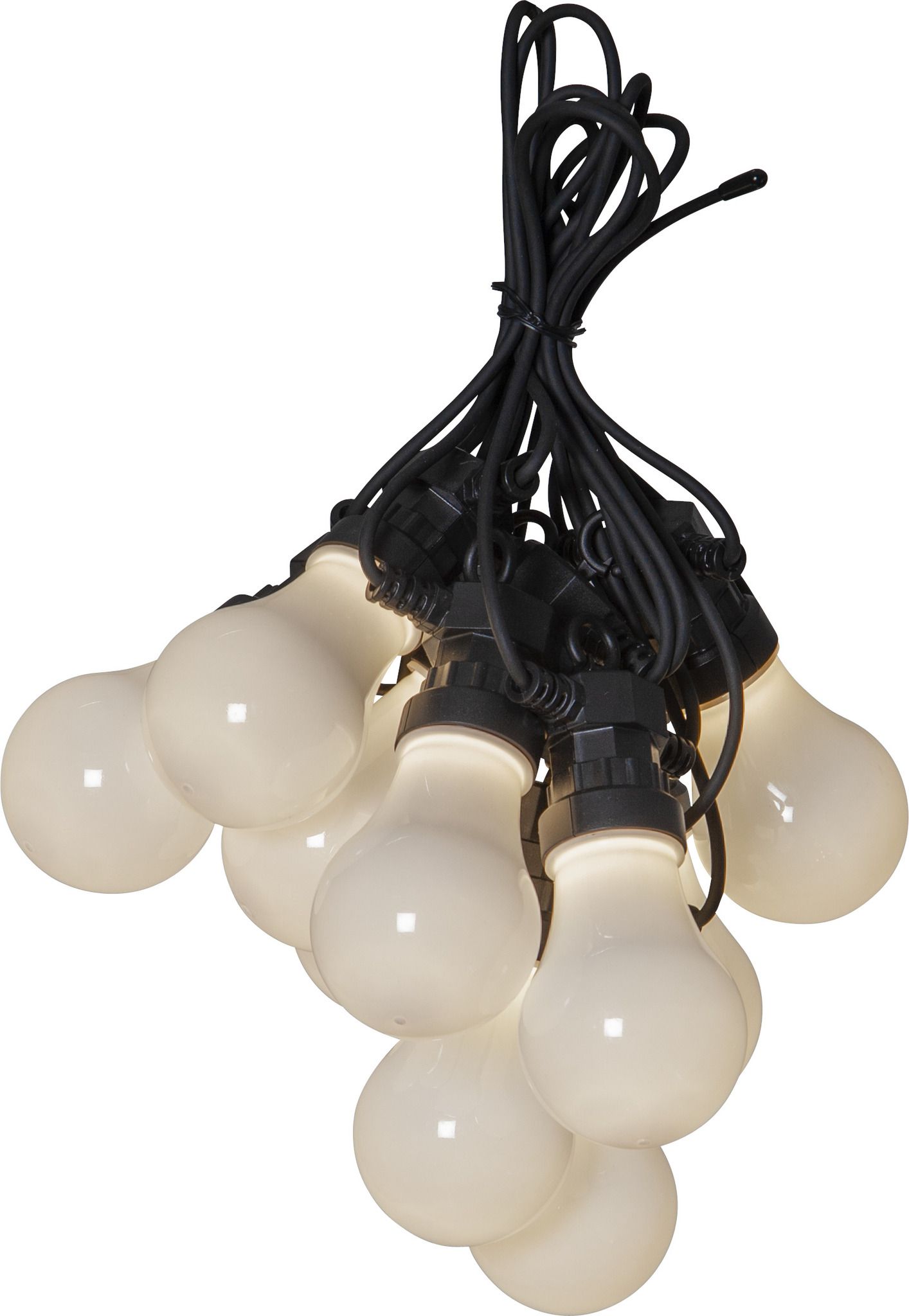 Lichterkette Circus - IP44, Warmweiss, 10 LED's, 405cm