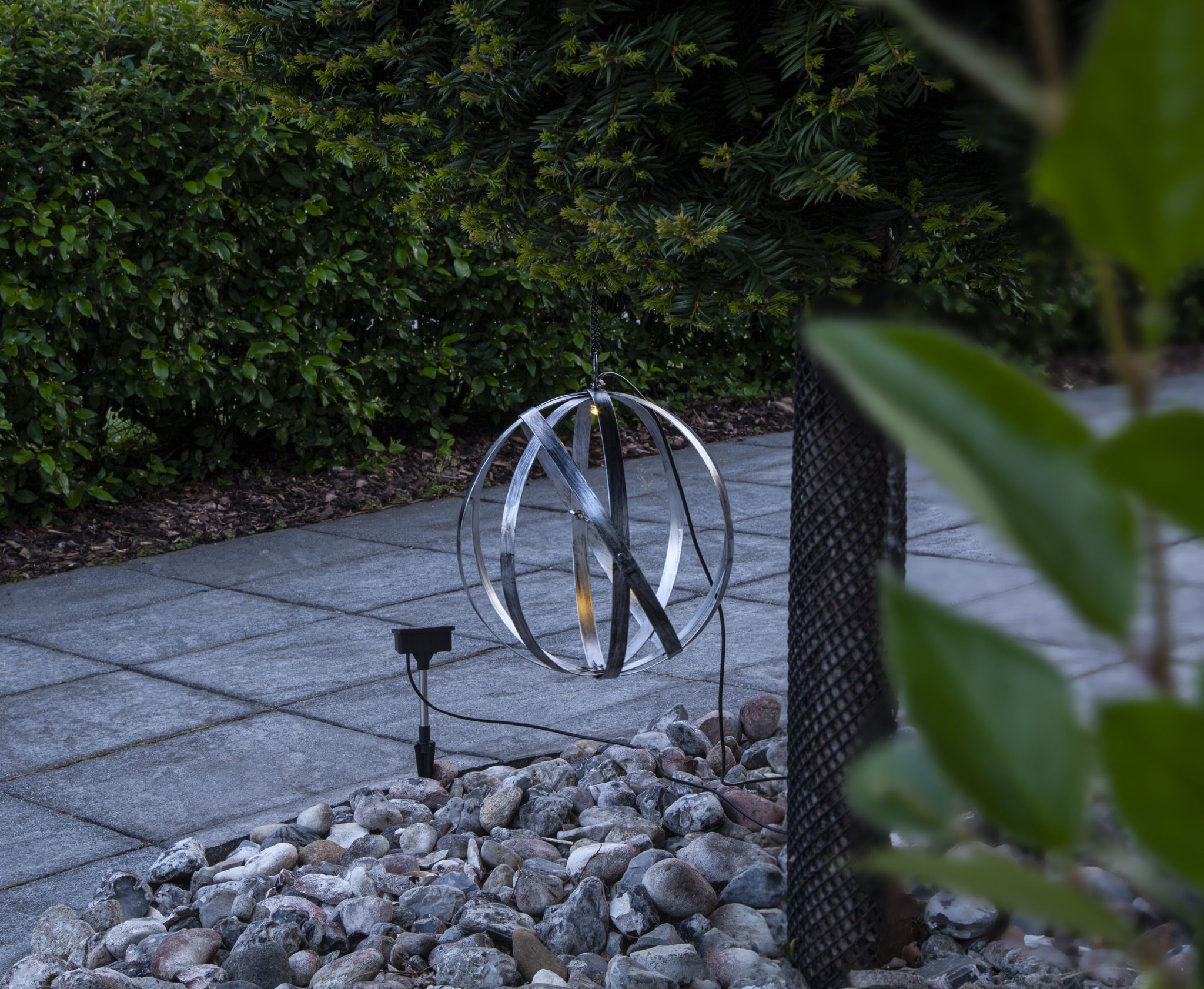 Solar Dekoration Astri - IP44, Warmweiss, 1 LED