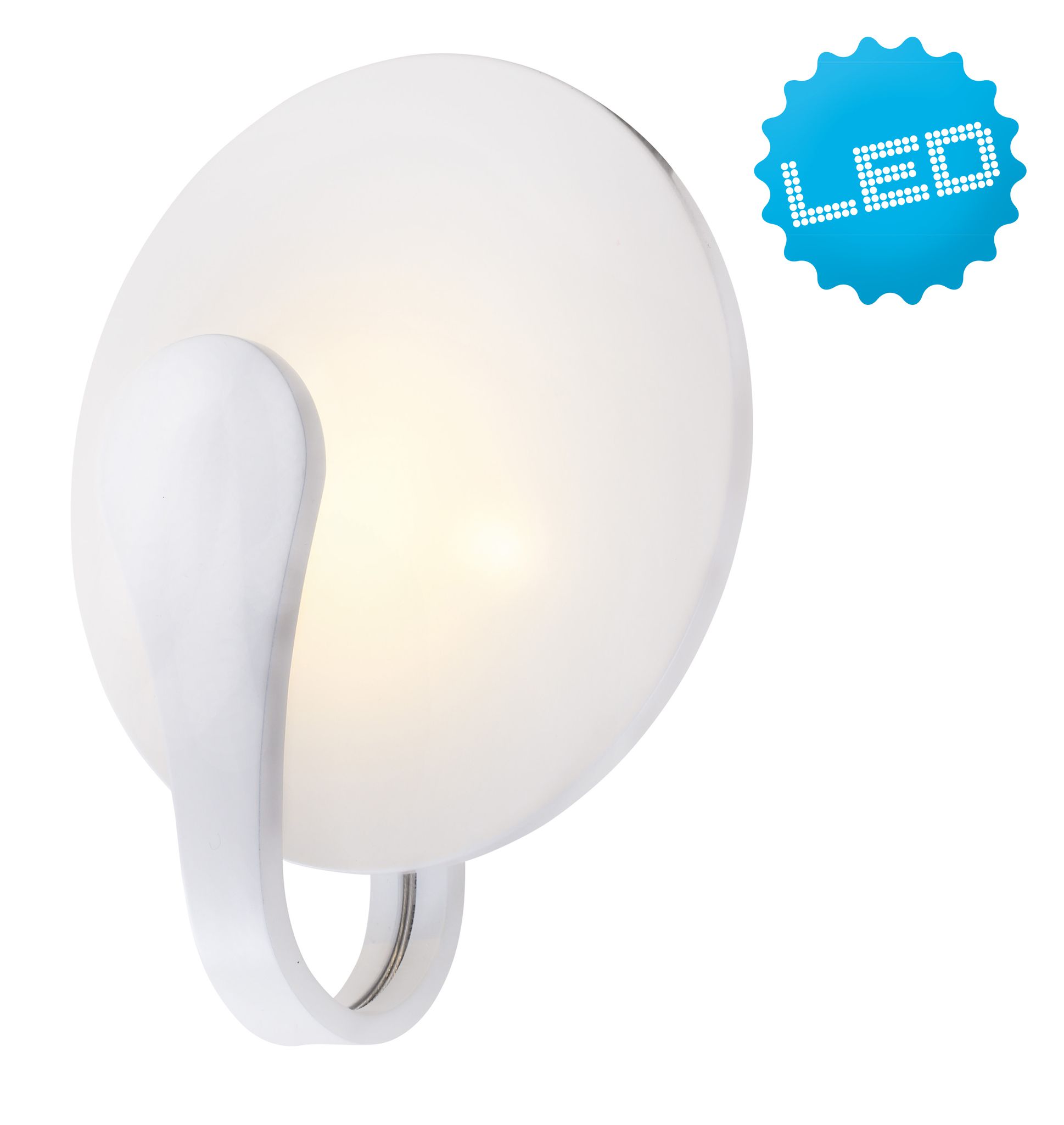 LED-Wandleuchte Stan - LED fest verbaut, 3000K, warmweiss