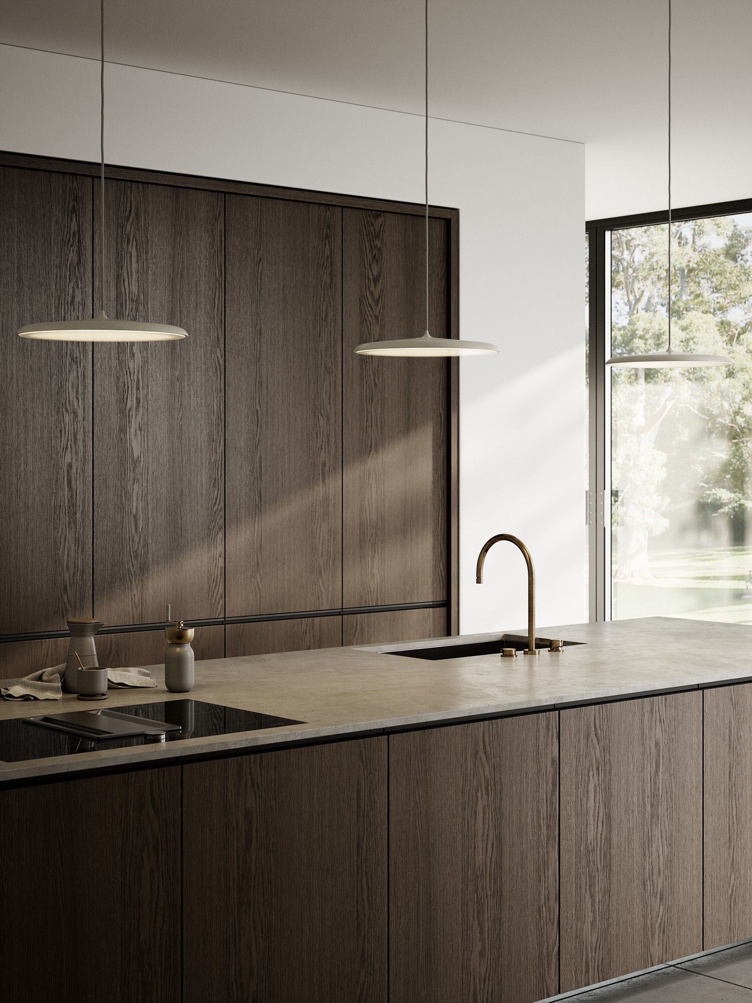 Artist 40, Pendelleuchte, Beige - LED Modul, 24W, IP20