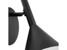 Wandleuchte Kelvis Schwarz - GU10, IP20, 230V