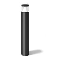 LED Wegleuchte CALIFORNIA - 13W, 660lm, 3000K , IP65, CRI 80, 360°, anthrazit, nicht dimmbar, D=120mm, H=800mm