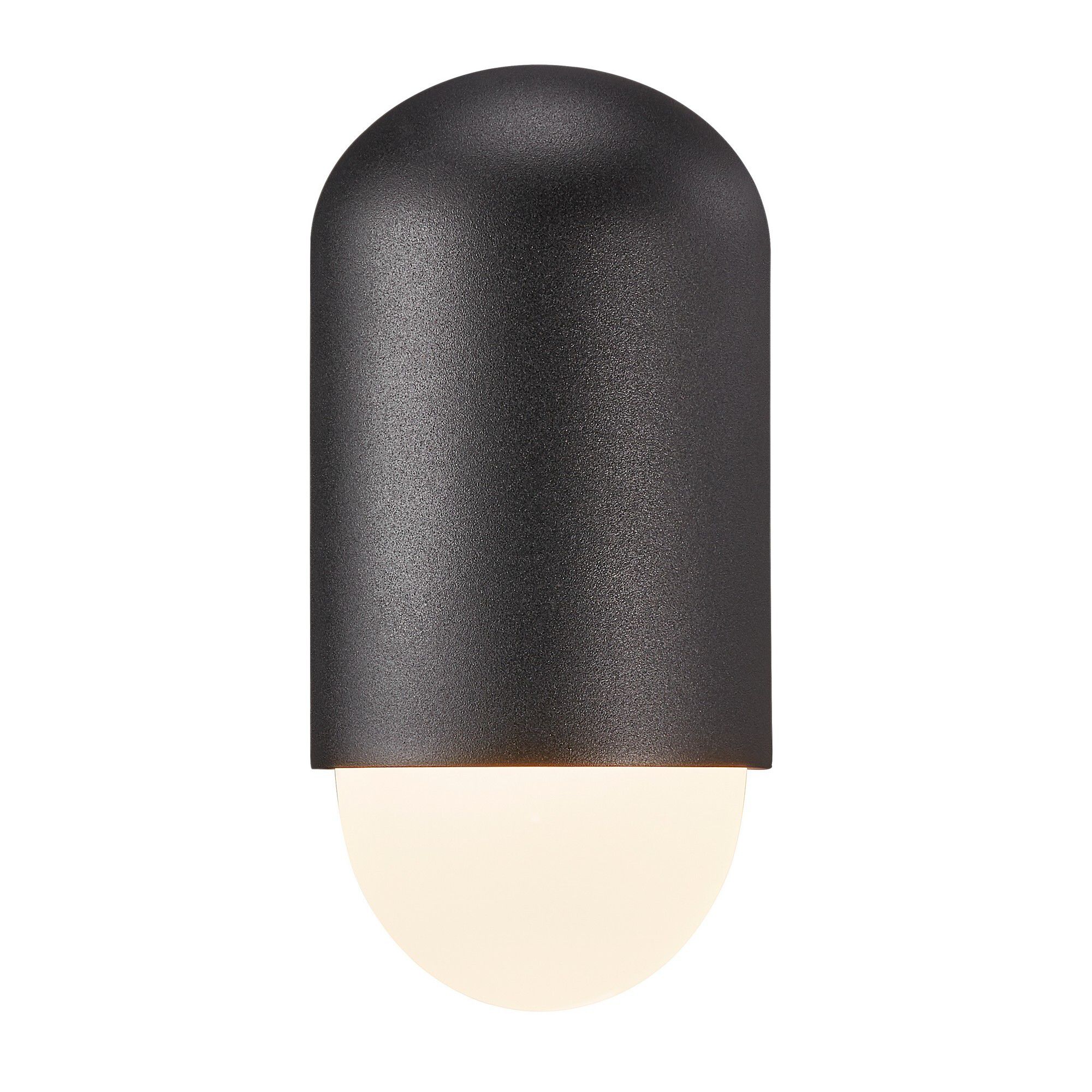 Wandleuchte Heka - E27, IP54, Schwarz